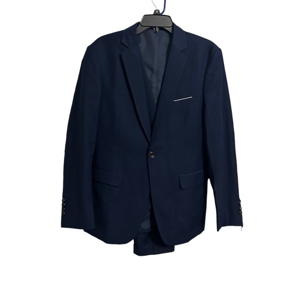 Men’s Navy Blue 3 pc Suit Size Small